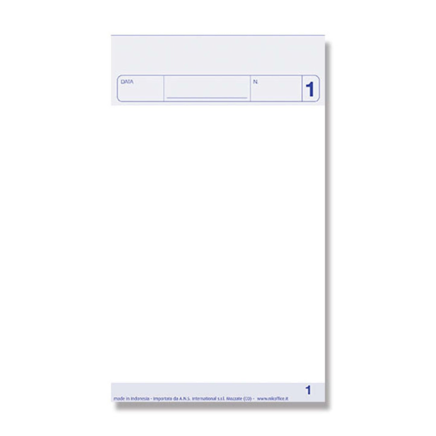 Blocco Comande NikOffice 2 Copie Autoricalcanti