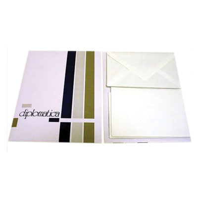 Carta lettere diplomatica set cartoncini 230 gr buste foderate 80 gr carta da lettere 80 gr