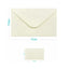 BLISTER 6 BIGLIETTI + 6 BUSTE F4 - 7,5x11 cm - BEIGE