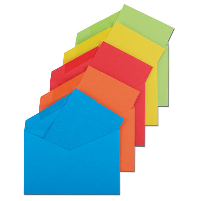 Biglietti da visita Blasetti 5 colori forti 11,2x7,5 cm con buste, 100 pezzi