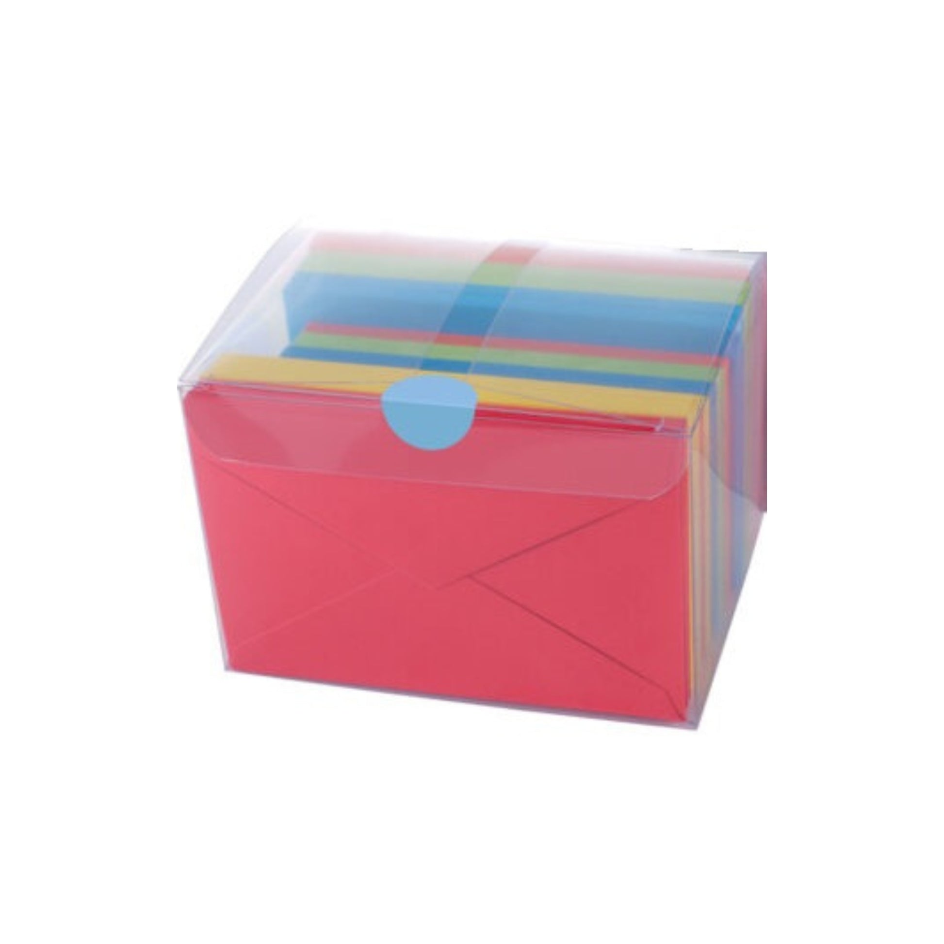 Confezione biglietti da visita Blasetti 5 colori forti 9x14 cm