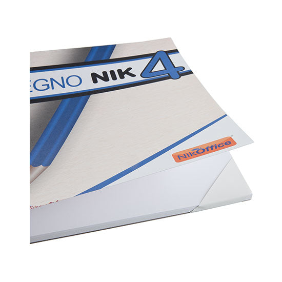 ALBUM DISEGNO NIKOFFICE NIK4 - F4 LISCIO 24x33cm - 20 FOGLI