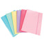 Cartelletta in Plastica PPL con Elastico A4 Colori Pastello 24,5x34 cm