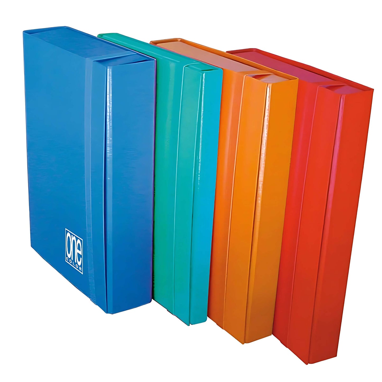 Cartelletta porta progetti One Color in cartone dorso 5 cm formato 25x35 cm elastico piatto