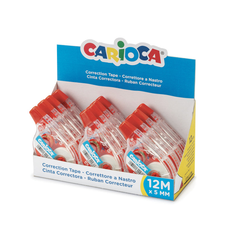 CORRETTORE CARIOCA A NASTRO 5mm x 12m (12PZ) 42092