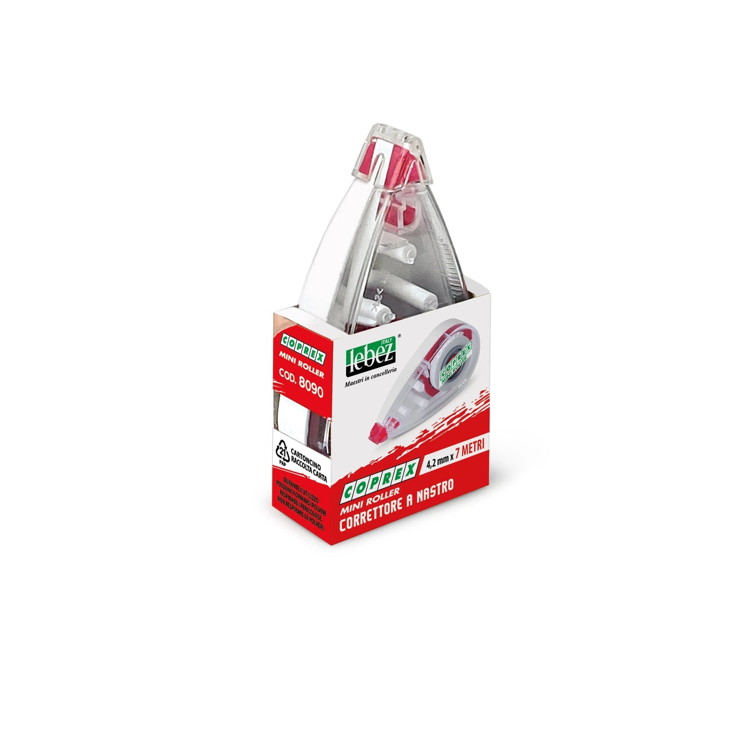 3 CORRETTORE LEBEZ COPREX MINI ROLLER 4,2mm x 7m