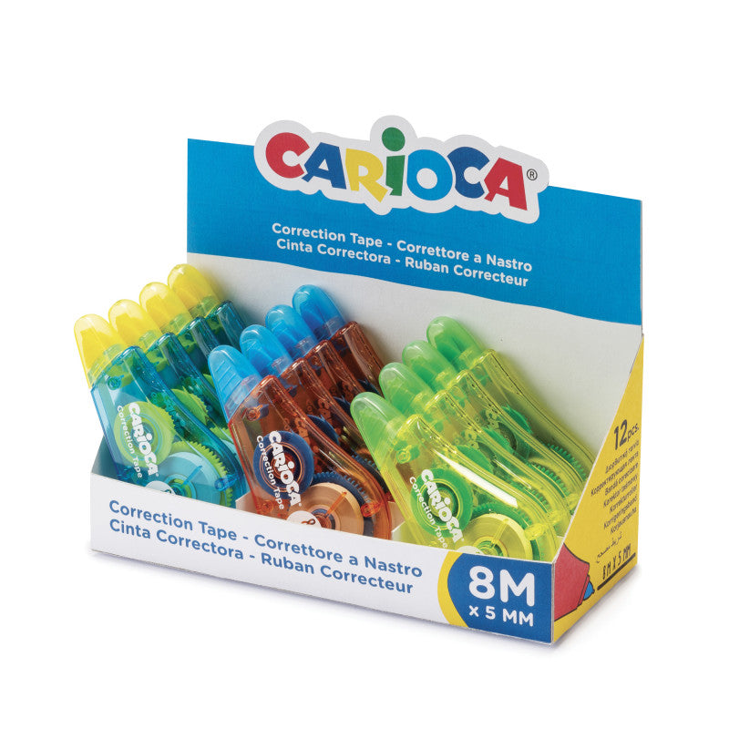 CORRETTORE CARIOCA MINI ROLLER 5mm x 8m (12PZ) 42090