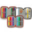 Contenuto astuccio Balmar B-Color Colibri 3 zip: pennarelli superlavabili, matite colorate e righello