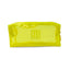 ASTUCCIO ONE COLOR NEON BUSTINA TRASPARENTE GIALLO