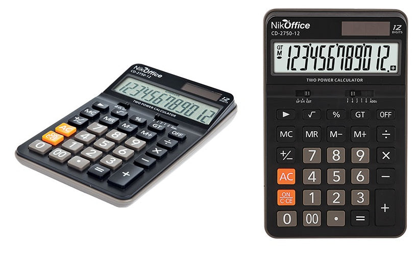 CALCOLATRICE DA TAVOLO CD-2750