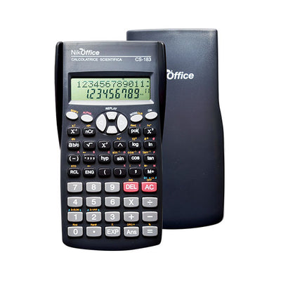 Calcolatrice scientifica CS-183 con display LCD 10+2 cifre e 240 funzioni