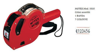 PREZZATRICE MOTEX 5500NEW  7 CIFRE