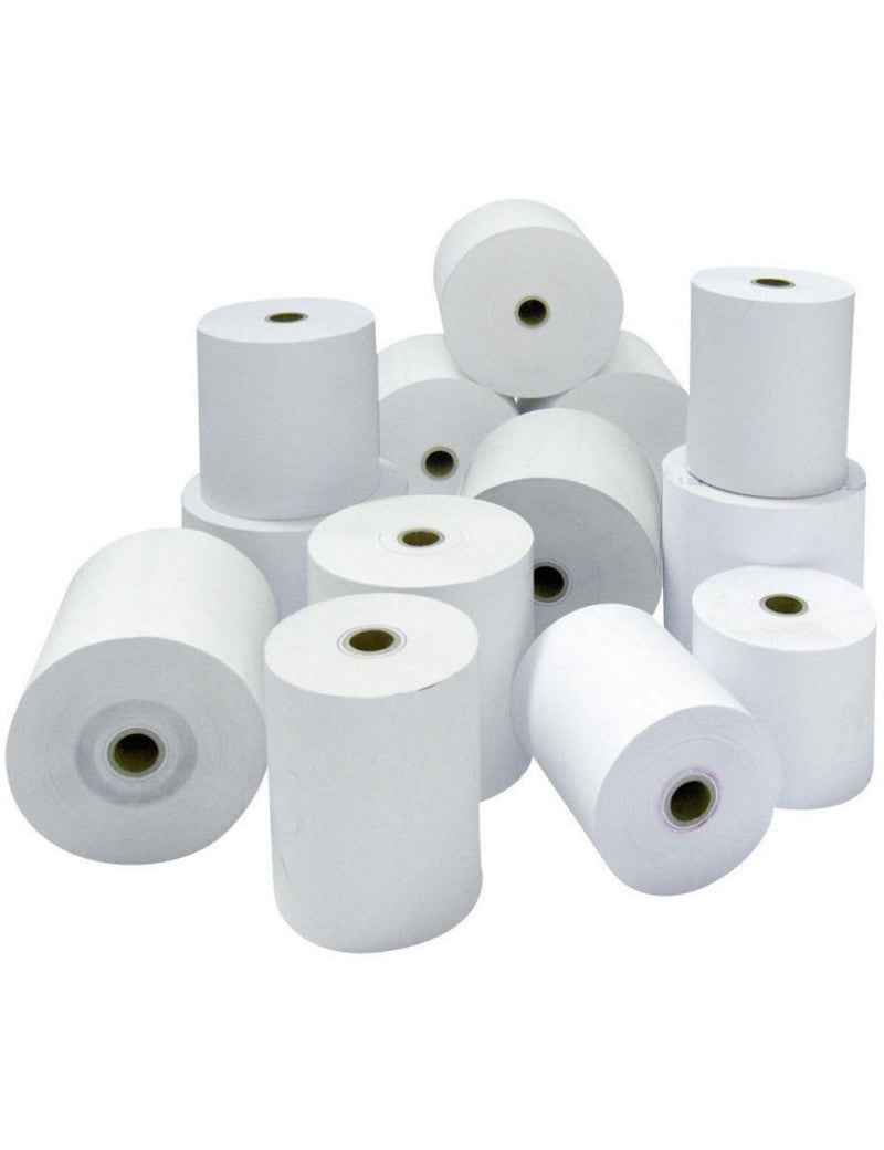 ROTOLO CARTA TERMICA OMOLOGATA PER REGISTRATORE DI CASSA 57 mm x D.30  F.12 (10PZ) BPA FREE