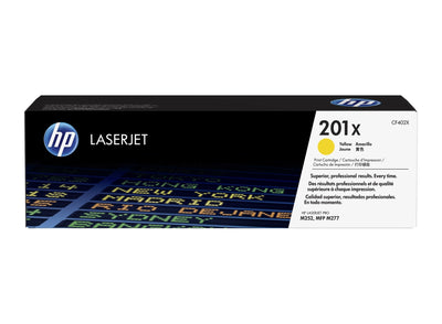 Toner HP 201X giallo per stampante laser a colori