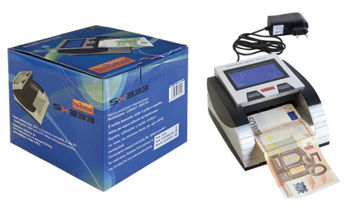 CONTA E VERIFICA BANCONOTE PROFESSIONALE SX-333