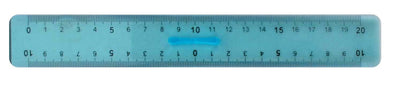 RIGHELLO CIAC 20cm DOPPIO DECIMETRO