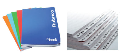 Rubrica Telefonica MyBook a Punto Metallico A5 - 15x21cm - 1R (10PZ)