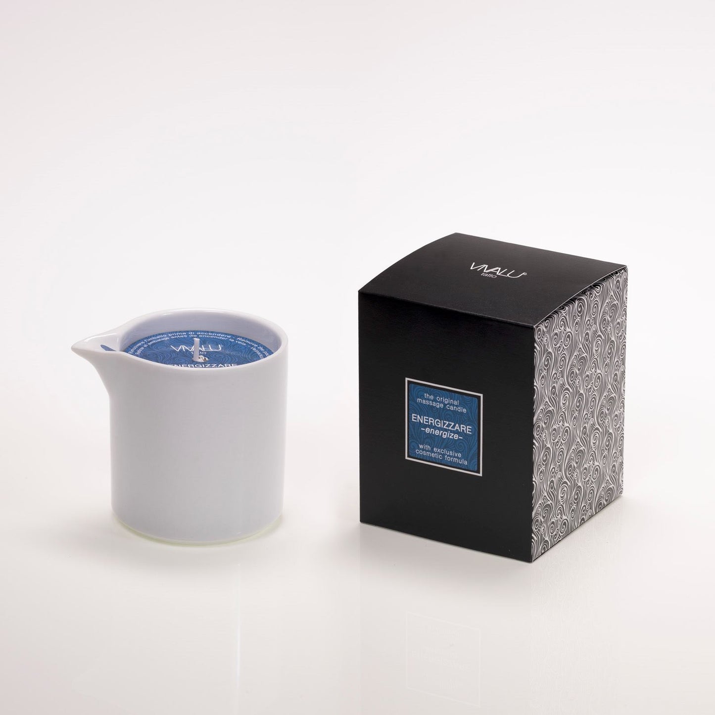 Vivalu Tatto Bricco Candela da Massaggio Energizzare 150 ml