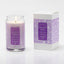 Candela Vegetale Lumen Accento di Viole in Giara di Vetro 300 ml Profumazione Violetta