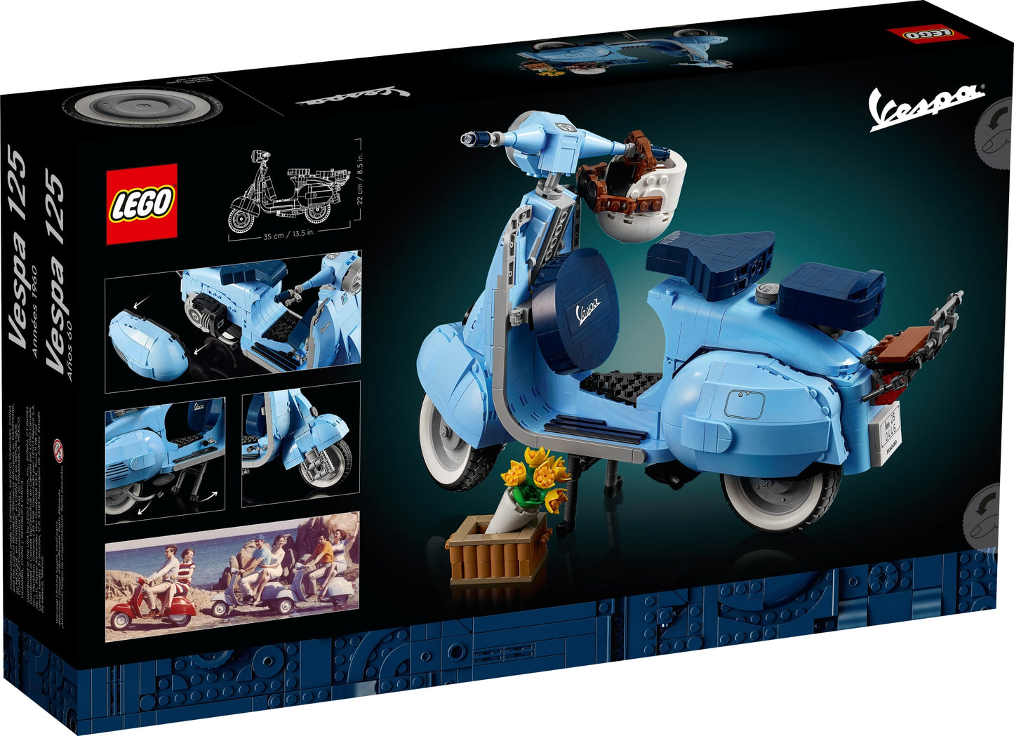 10298 LEGO ICONS VESPA 125