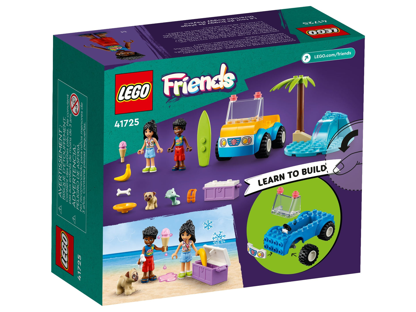 41725 LEGO FRIENDS DIVERTIMENTO BEACH SUL BUGGY