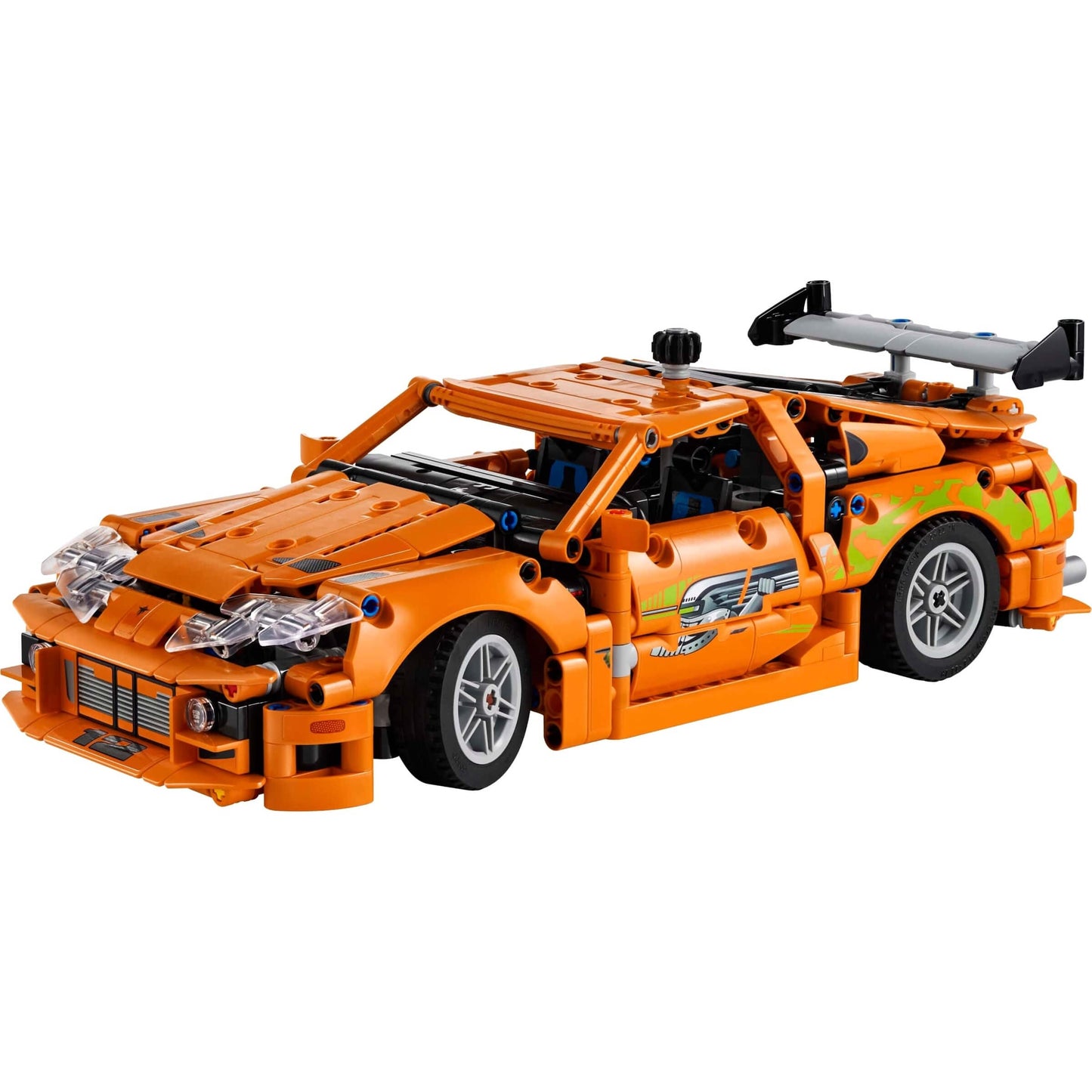 Dettaglio meccanismo e funzioni LEGO Technic 42204 Toyota Supra MK4