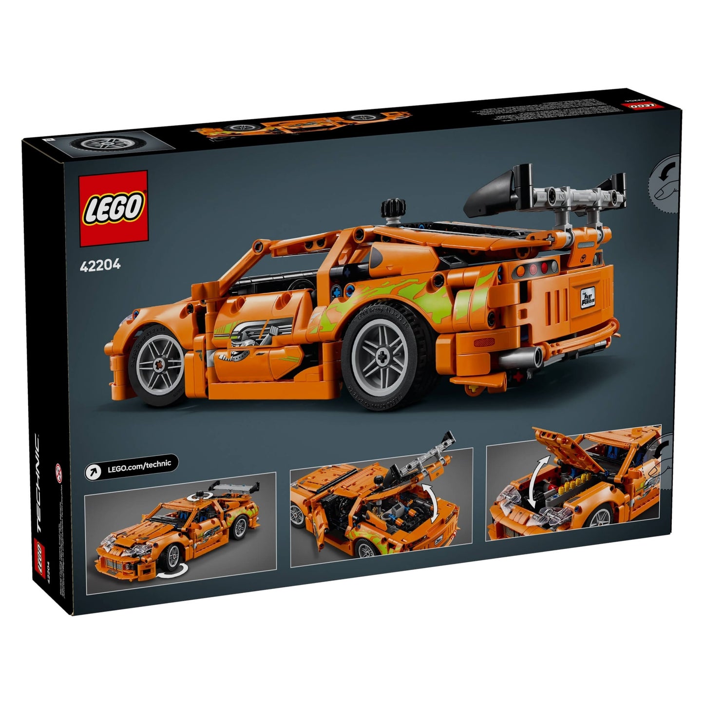 42204 LEGO TECHNIC FAST and FURIOUS TOYOTA SUPRA MK4