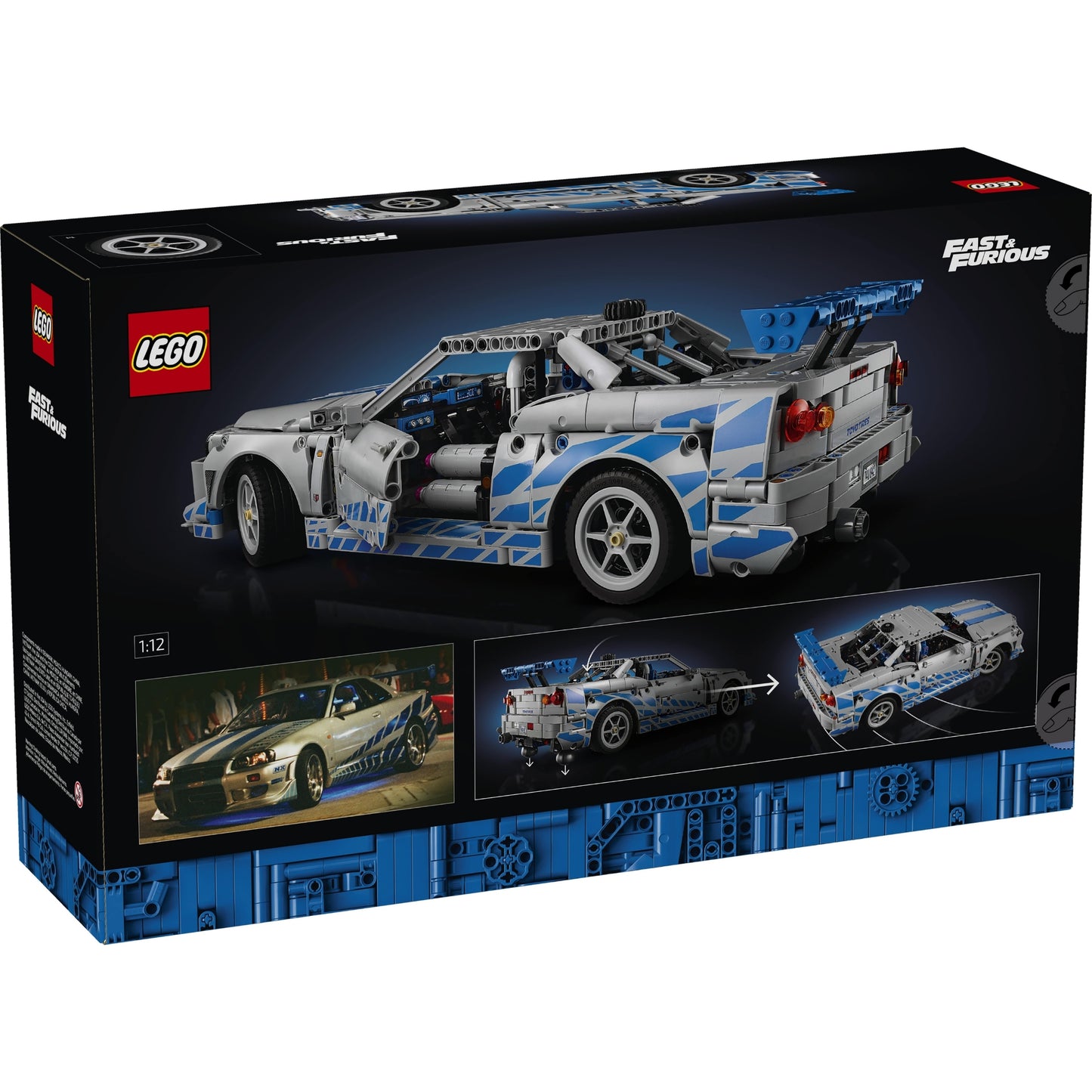 42210 LEGO TECHNIC 2 FAST 2 FURIOUS NISSAN SKYLINE GT-R R34