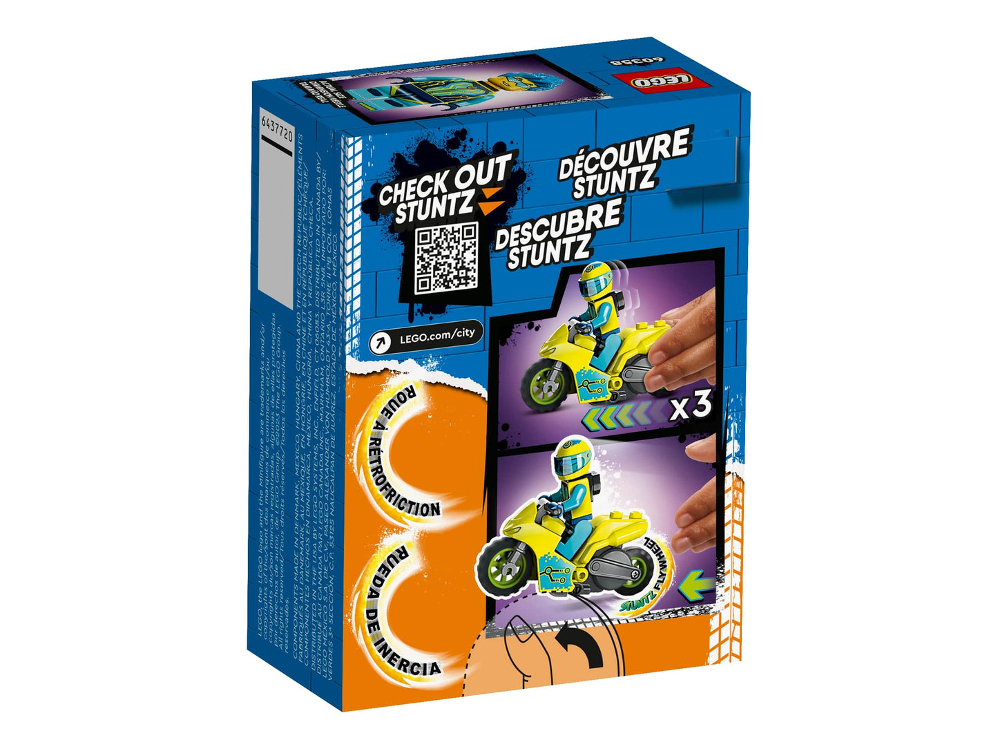 60358 LEGO CITY CYBER STUNT BIKE