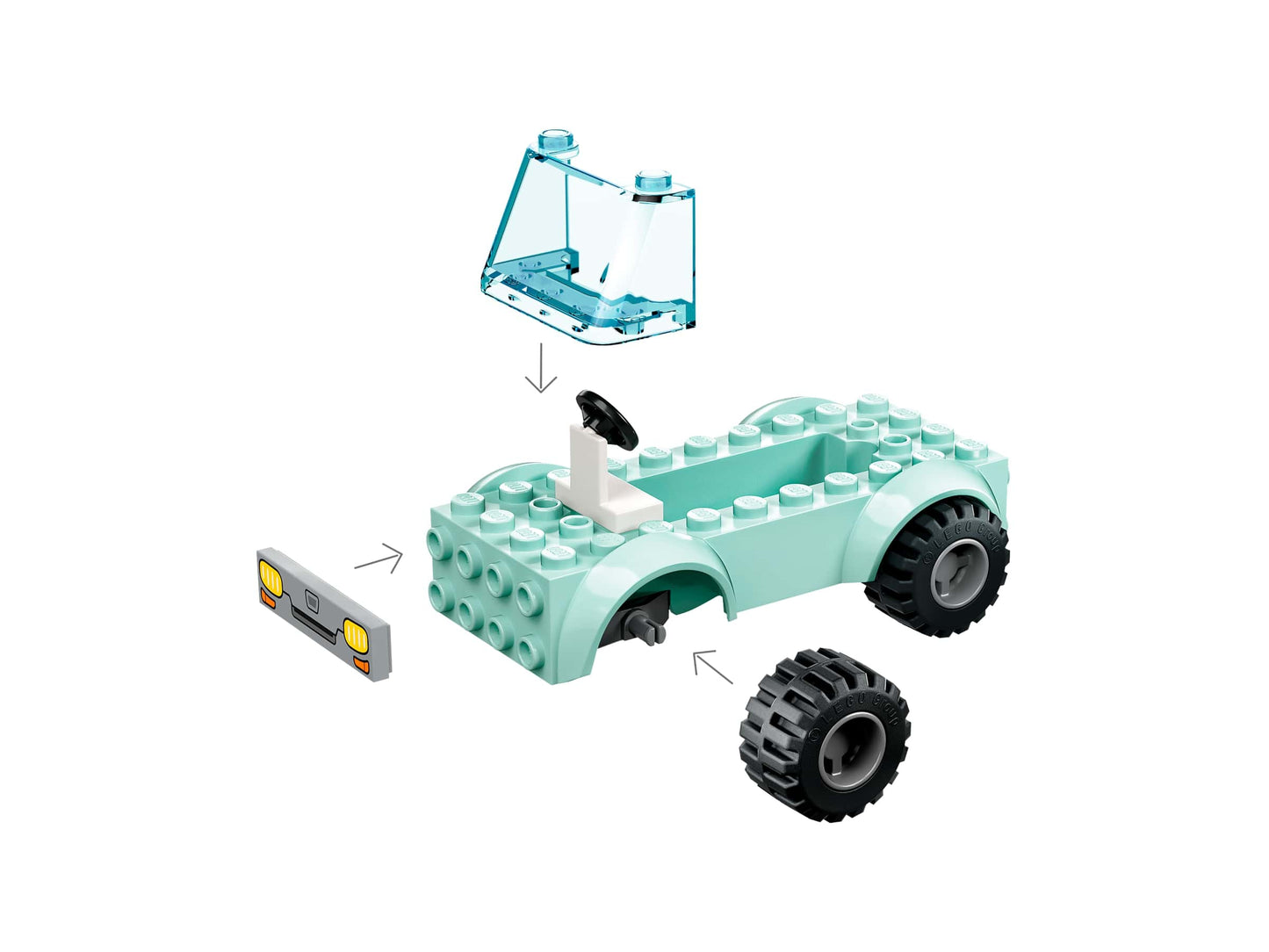60382 LEGO CITY FURGONCINO DI SOCCORSO DEL VETERINARIO