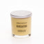 Candela Mangiafumo Lumen 150 ml dettaglio etichetta e tappo alluminio, fragranza cacao e liquirizia