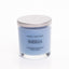Candela Marsiglia Lumen 150 ml dettaglio etichetta e tappo, profumazione alloro lavanda e fiori d'arancio