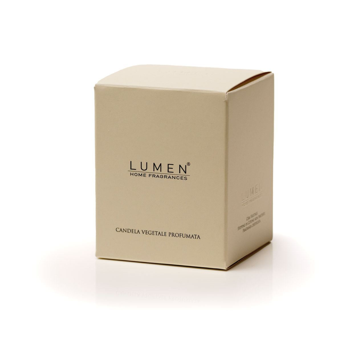 Dettaglio frase incisa candela Lumen Best Dad Ever 80 ml bicchiere vetro
