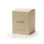 Dettaglio frase incisa candela Lumen I Love You Mom 80 ml bicchiere vetro
