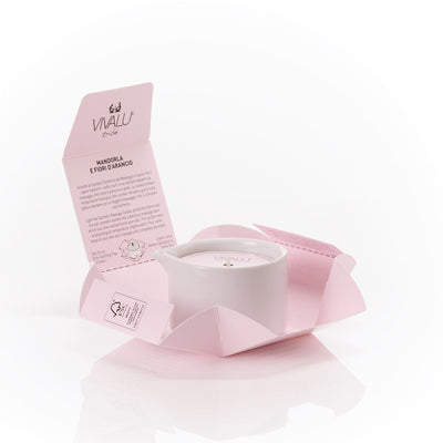 Vivalu Tribe E Candela da Massaggio Mandorle e Fiori d'Arancio 100 ml