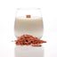Candela vegetale Lumen XSenseS Sandalo 400 ml in vaso vetro con stoppino legno naturale