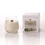 Dettaglio stoppino legno candela Lumen XSenseS Salvia Bianca 400 ml profumazione erbacea purificante