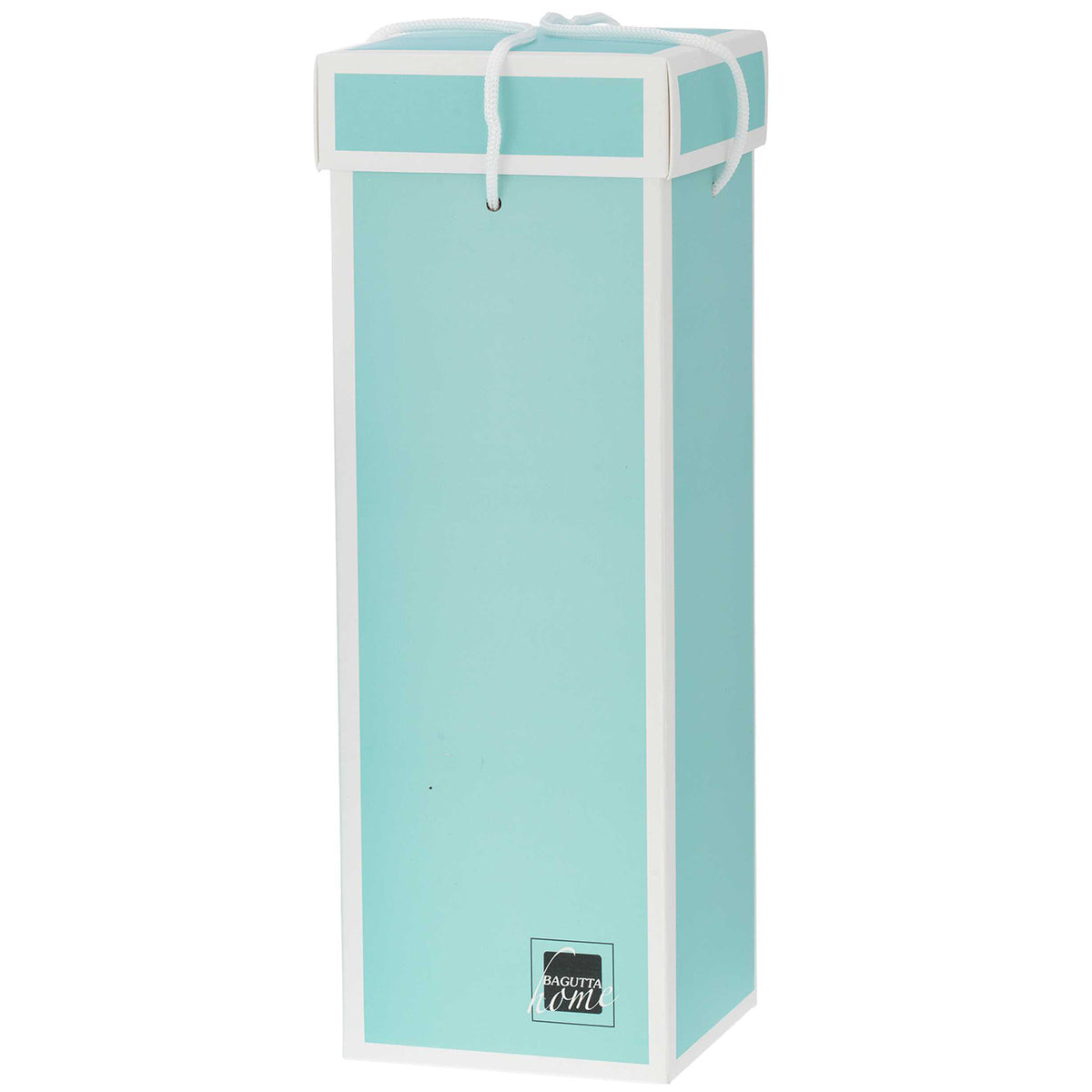 Bagutta Lampada LED da Tavolo in Vetro Riccioli Argentati a Batteria 9x30 cm