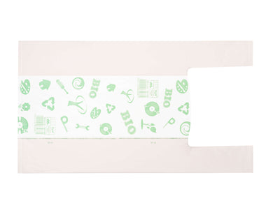 BORSETTE BIODEGRADABILI 28x50+14 cm (500PZ)