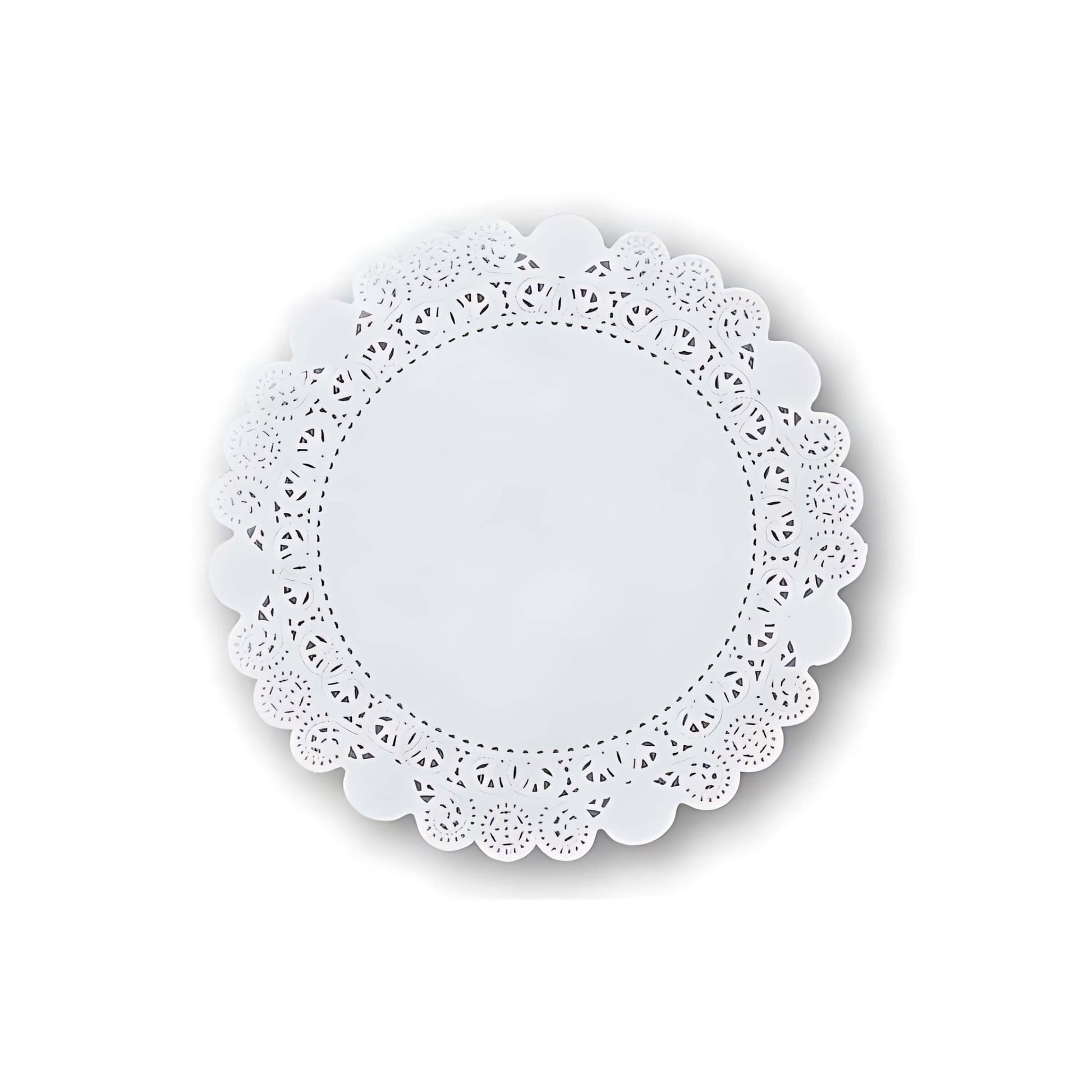 Pizzi bianchi carta kraft rotondi 32cm 250 pezzi 40gm2 M01062I
