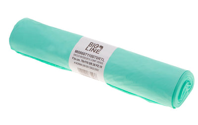 ROTOLO SACCHI BIO VERDE 70x110cm GR38 MY26 (10PZ)