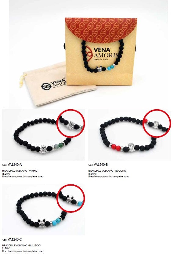 KIT BRACCIALI VOLCANO (6PZ)