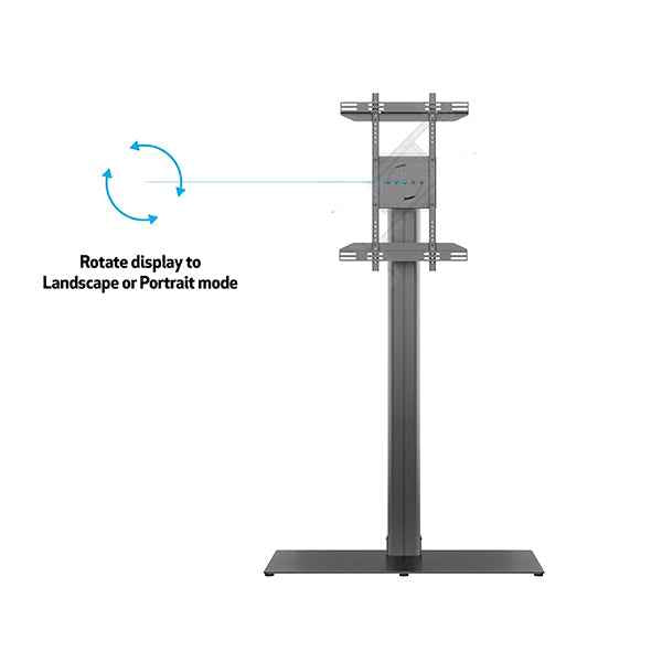 Multibrackets - Piantana da pavimento 75" - Vesa 800x400 - Max 60kg - regolabile in altezza fino a 180 cm
