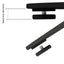 Multibrackets - Piantana da pavimento 75" - Vesa 800x400 - Max 60kg - regolabile in altezza fino a 180 cm