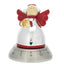 Bagutta Timer da Cucina Meccanico Angelo Argento con Ali Rosse 8x10 cm