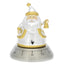 Bagutta Timer da Cucina Meccanico Babbo Natale Argento e Oro 8x10 cm
