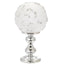 Bagutta Lampada da Tavolo Natalizia LED con Sfera Farfalle e Volute 15x29 cm