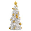 Bagutta Carillon Albero di Natale Argentato con Decorazioni Dorate 27 cm