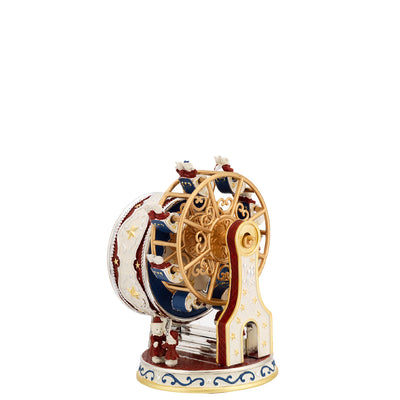 Bagutta Carillon Natalizio Ruota Panoramica con Orsetti Rossa 16 cm