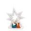 Bagutta Presepe Natalizio con Stella Argentata 8,5 cm